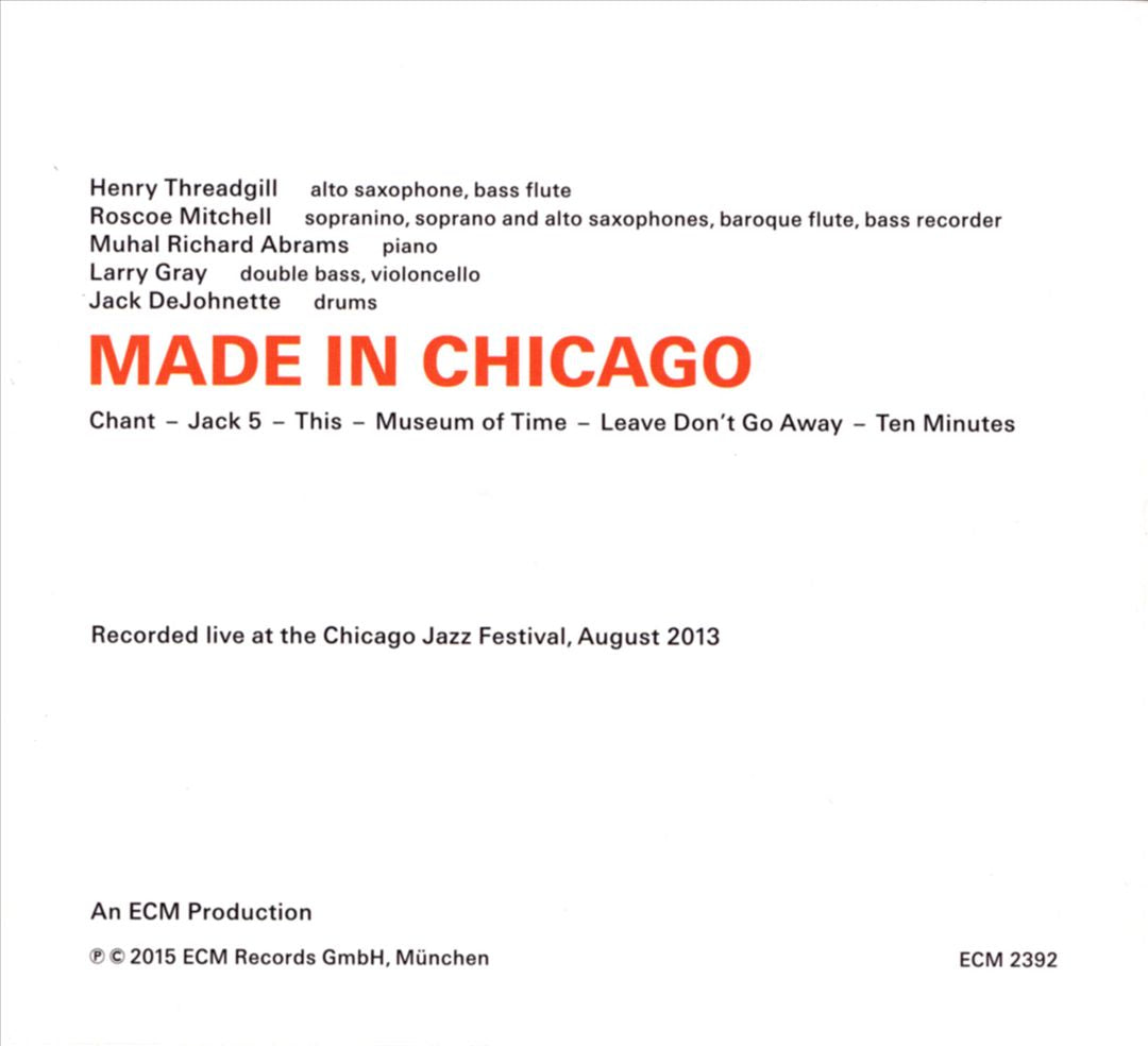 Made in Chicago cover art
