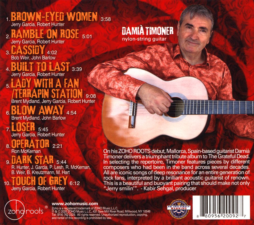 Jerry's Smilin': A Guitar Tribute to the Grateful Dead cover art