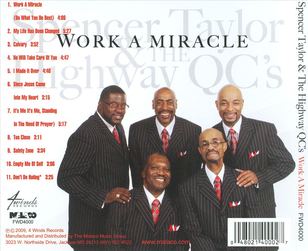 Work a Miracle cover art