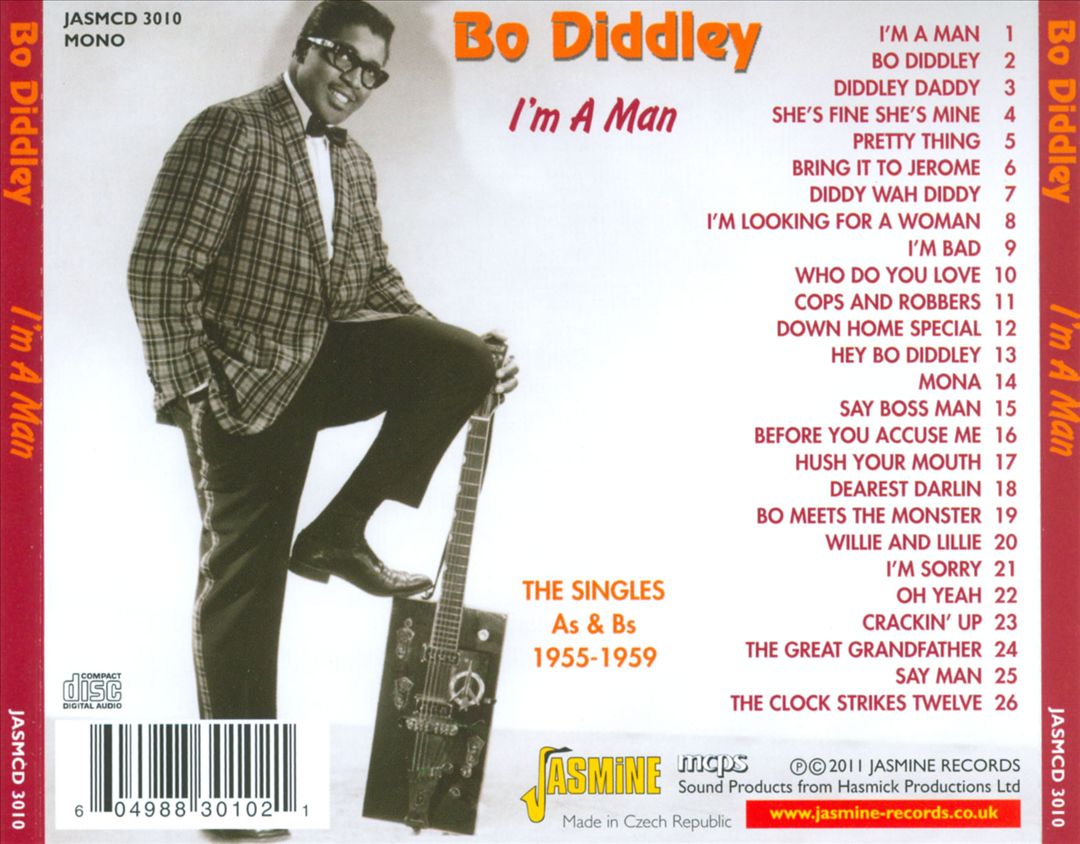 I'm a Man: The Singles As and Bs 1955-1959 cover art