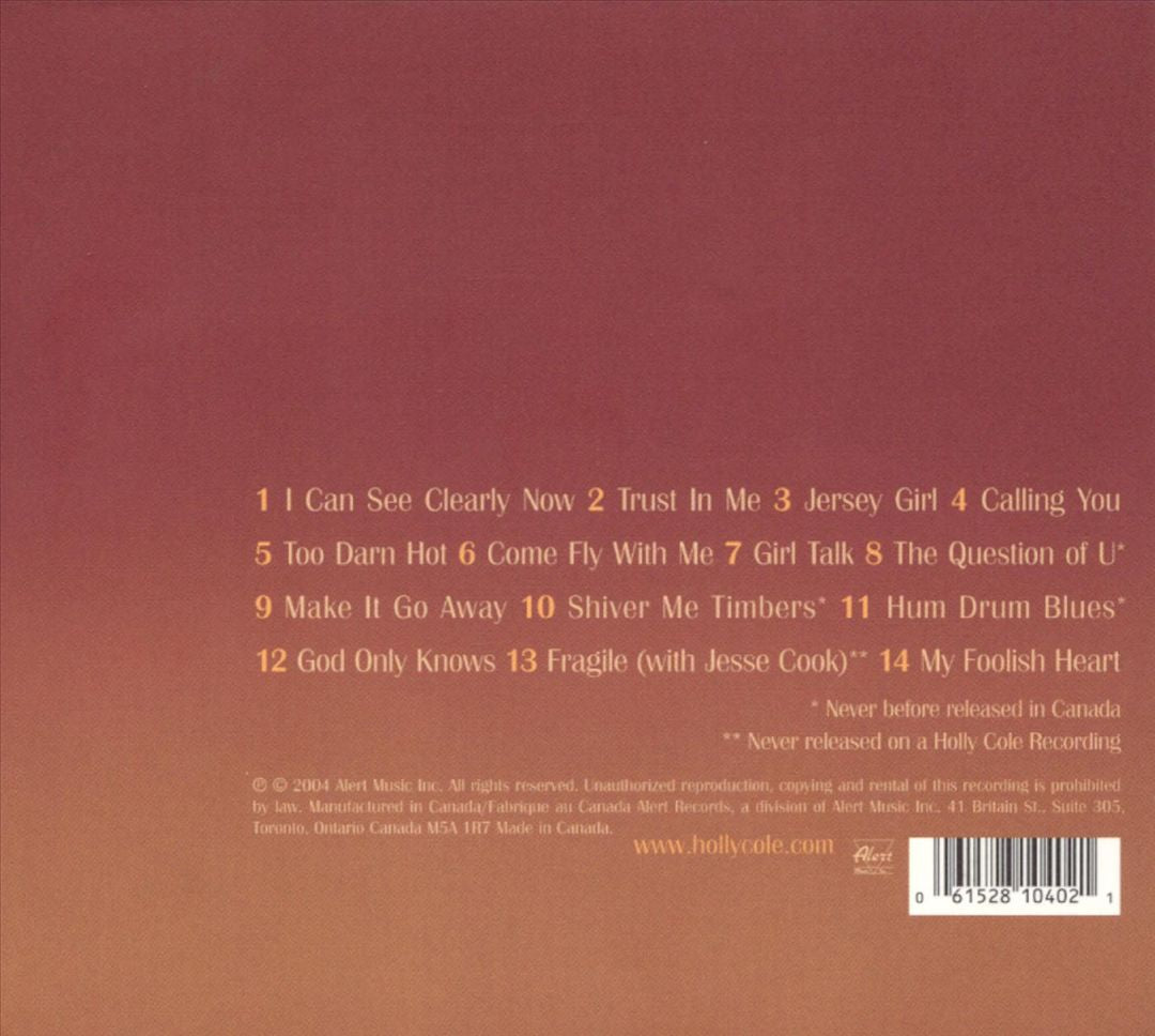 Holly Cole Collection, Vol. 1 cover art