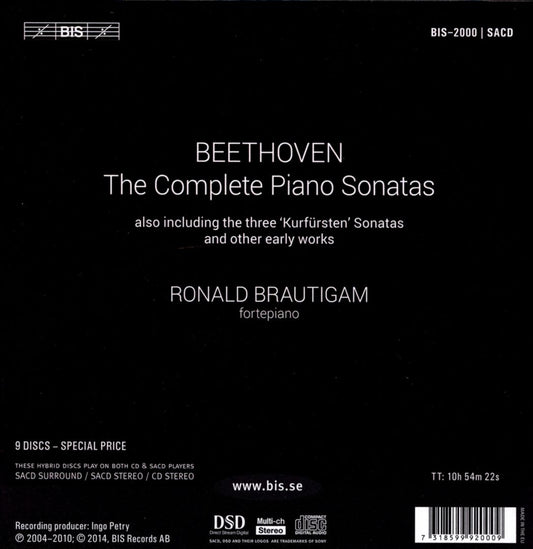 Beethoven: The Complete Sonatas cover art