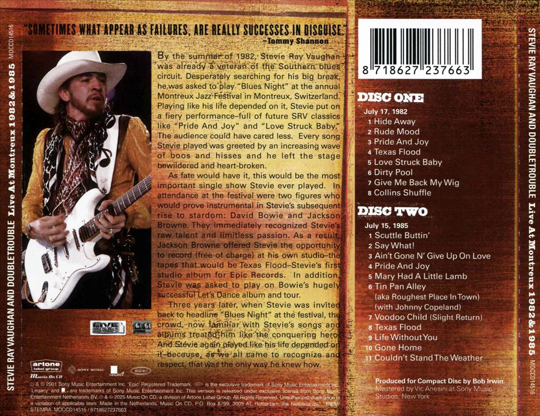 Live at Montreux 1982 & 1985 cover art