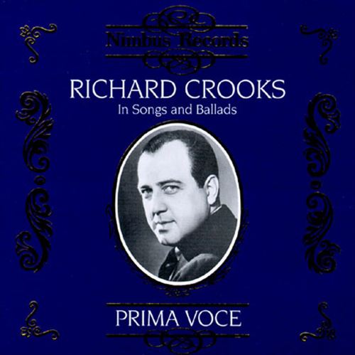 Richard Crooks in Songs and Ballads cover art