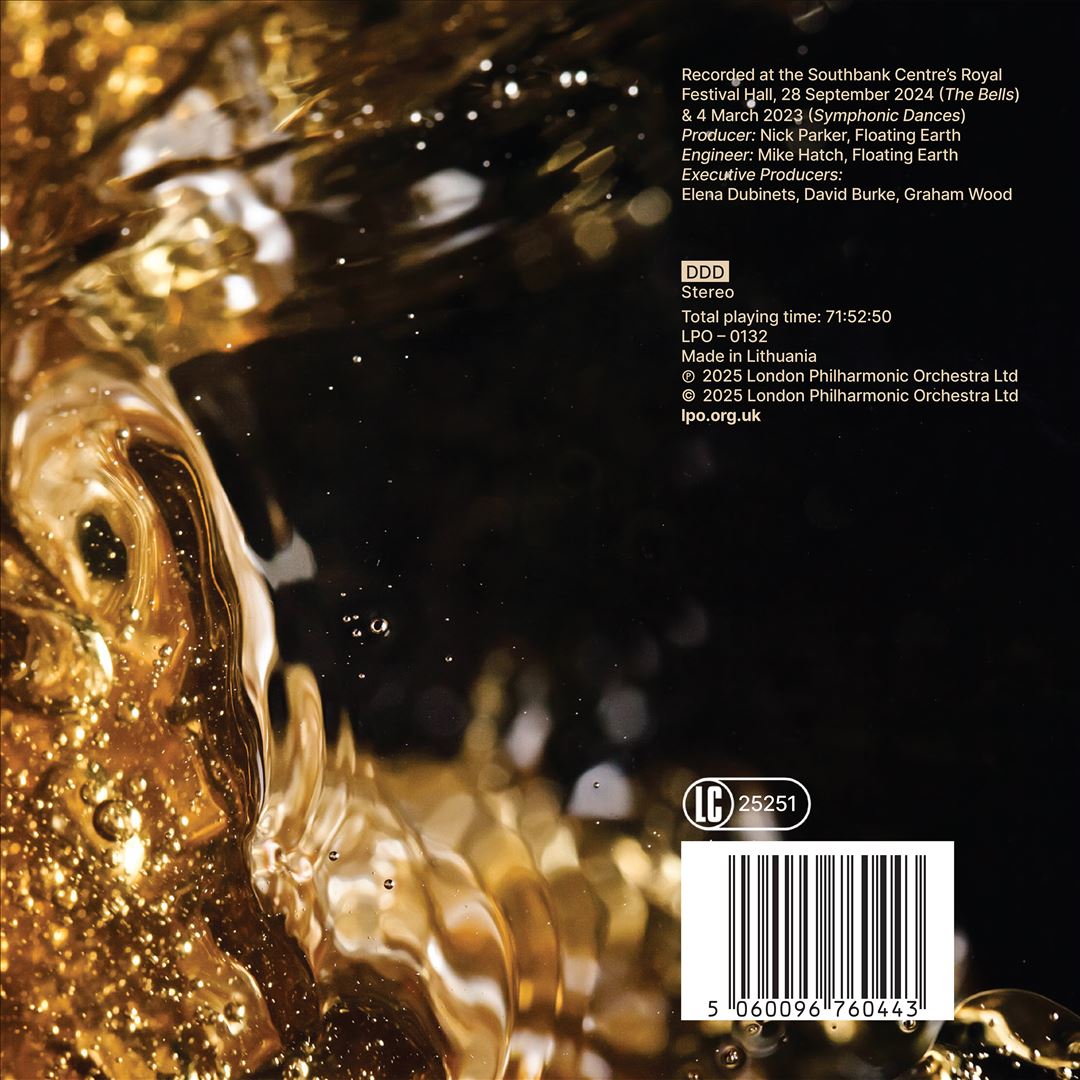 Rachmaninov: The Bells; Symphonic Dances cover art