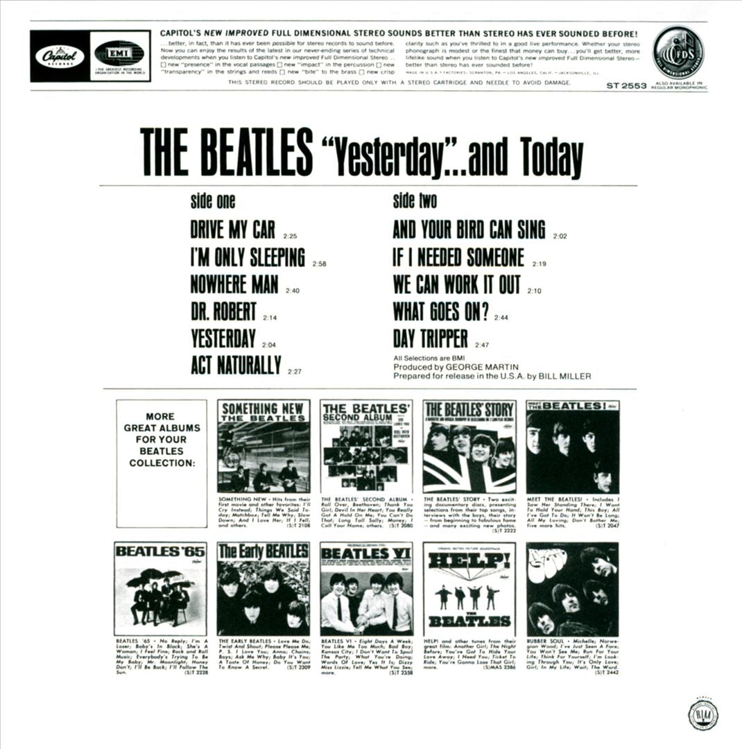 Yesterday...and Today cover art