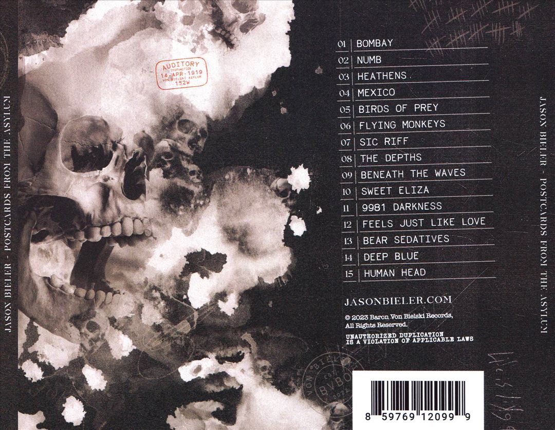 Postcards From the Asylum cover art