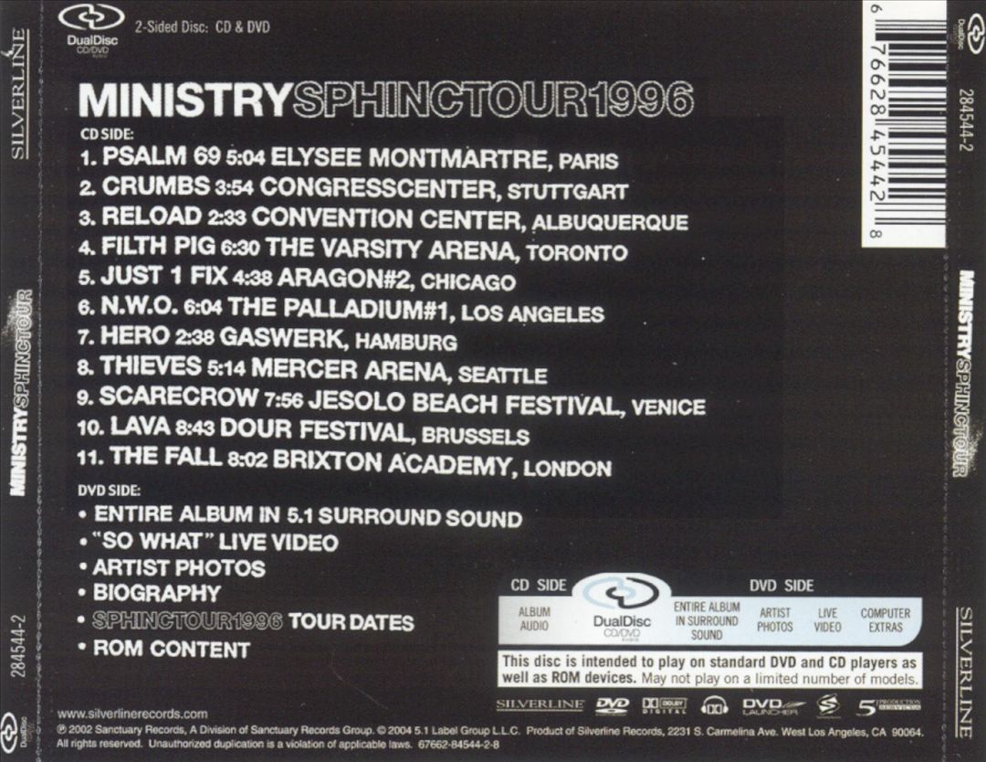 Sphinctour [DualDisc] cover art