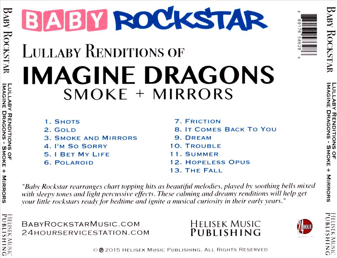 Lullaby Renditions of Imagine Dragons: Smoke + Mirrors cover art