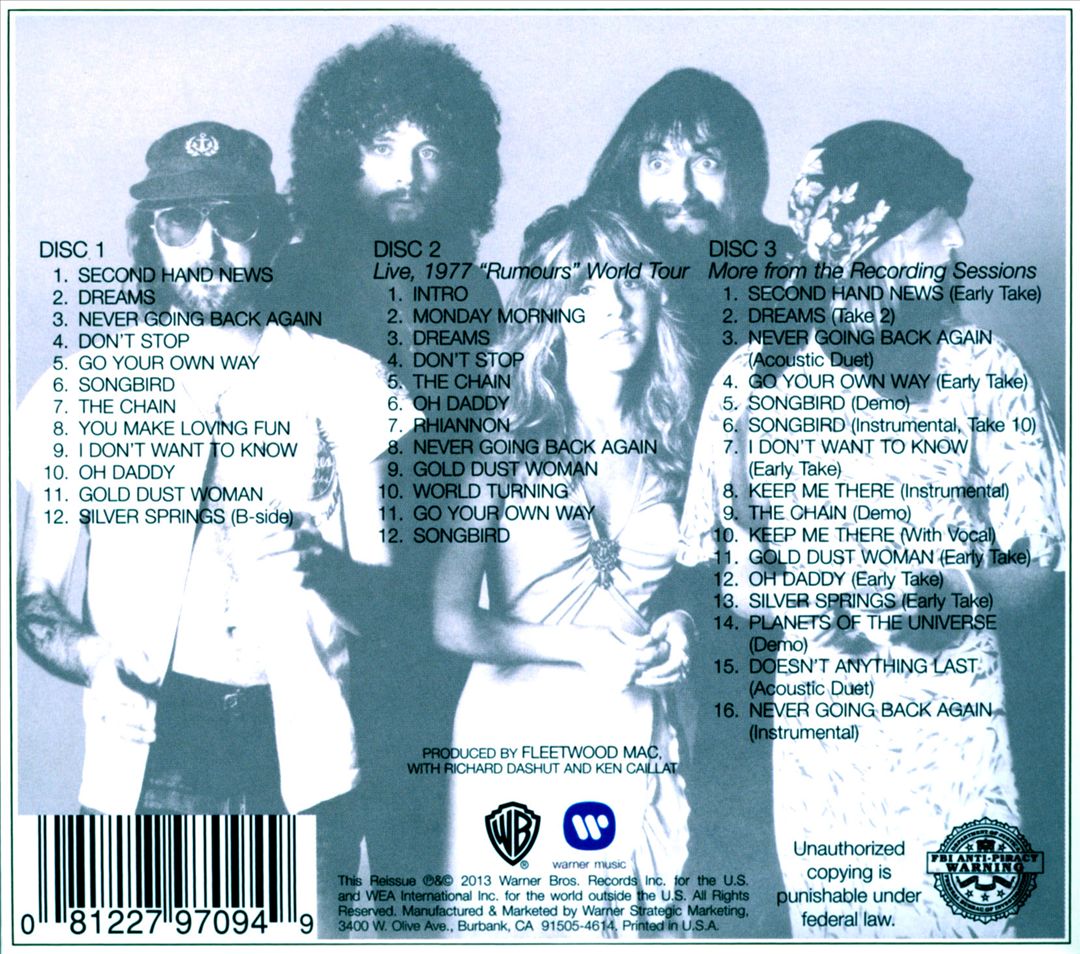 Rumours [35th Anniversary Deluxe Edition] cover art