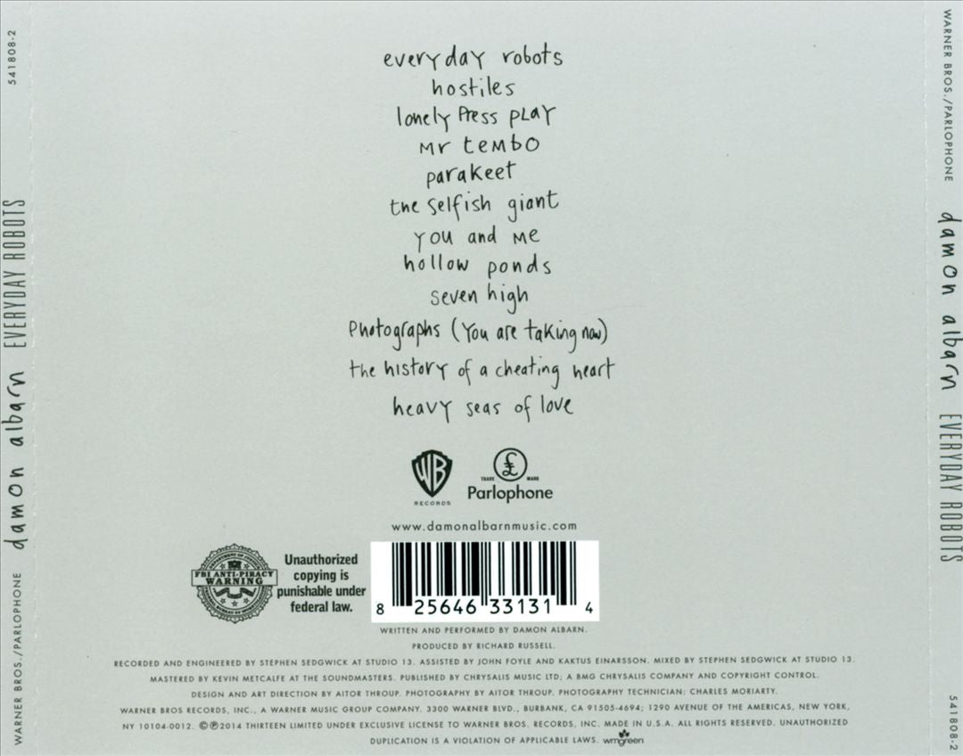 Everyday Robots cover art