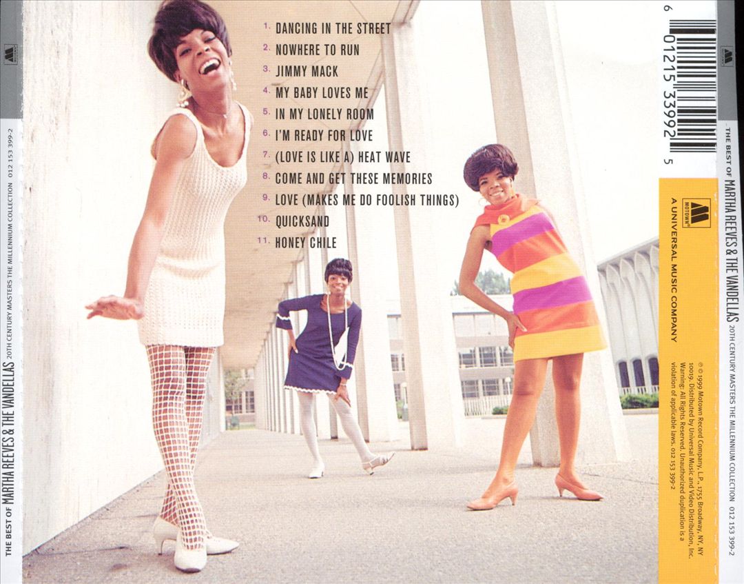 20th Century Masters - The Millennium Collection: The Best of Martha Reeves and the Vandellas cover art