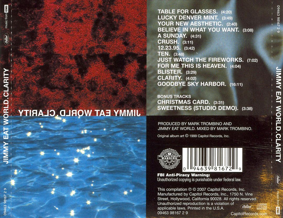 Clarity [U.S. Bonus Tracks] cover art