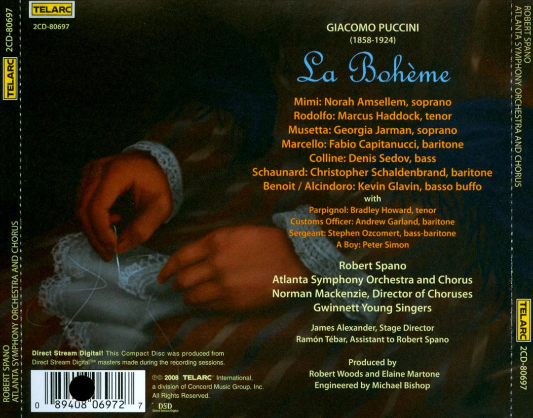 Puccini: La Bohème cover art