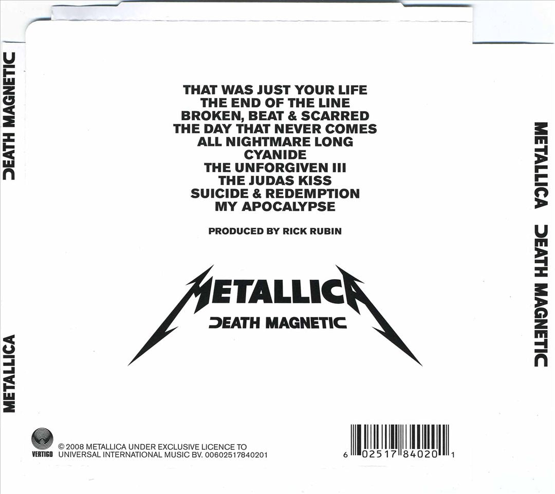 Death Magnetic cover art