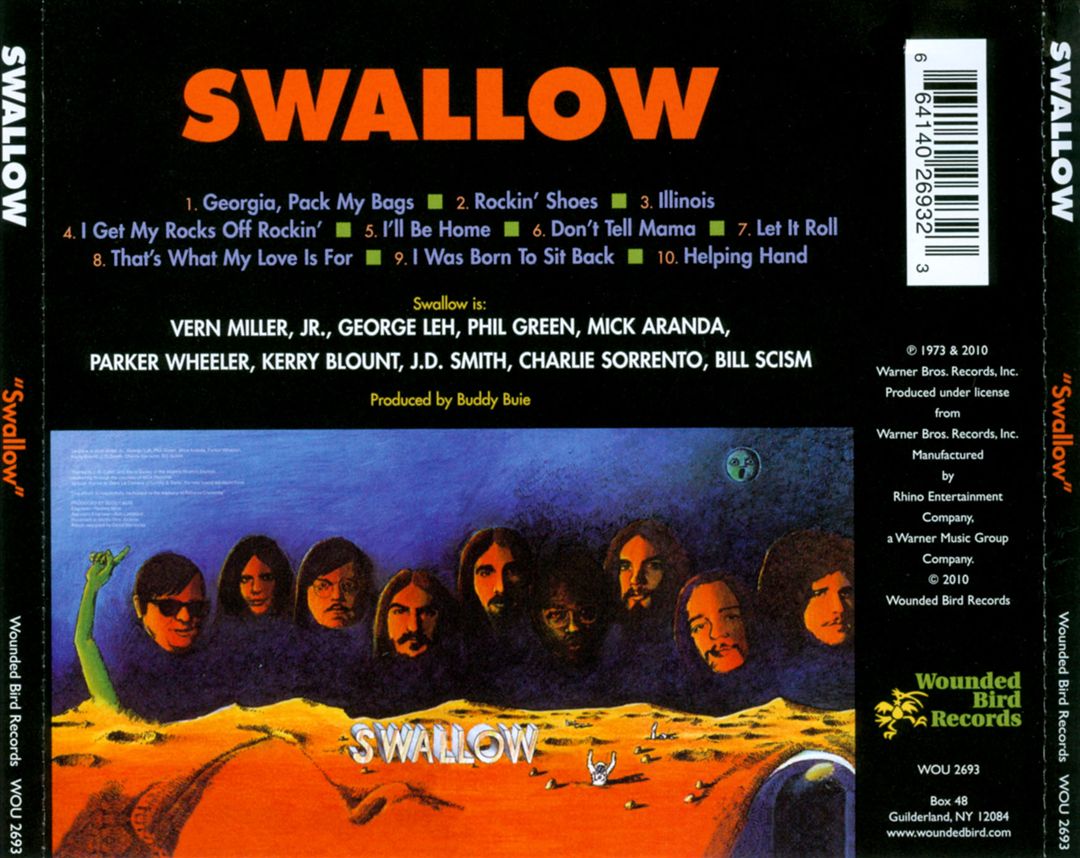Swallow cover art