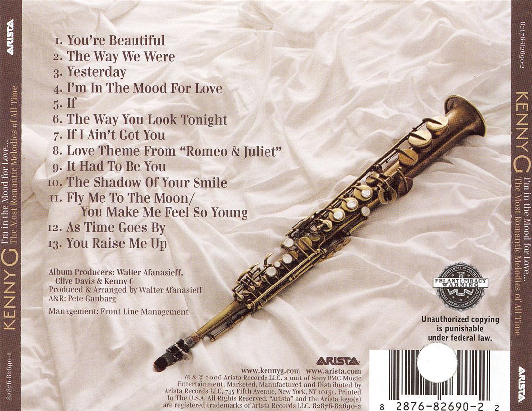 I'm in the Mood for Love: The Most Romantic Melodies of All Time cover art