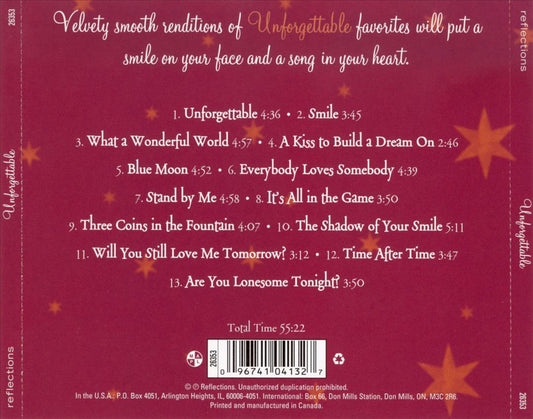 Unforgettable [Reflections] cover art