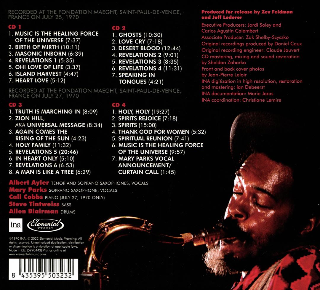 Revelations: The Complete ORTF 1970 Fondation Maeght Recordings cover art
