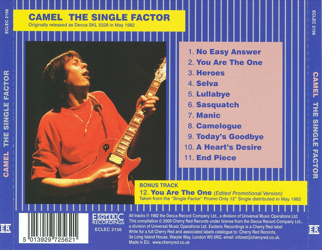 Single Factor cover art