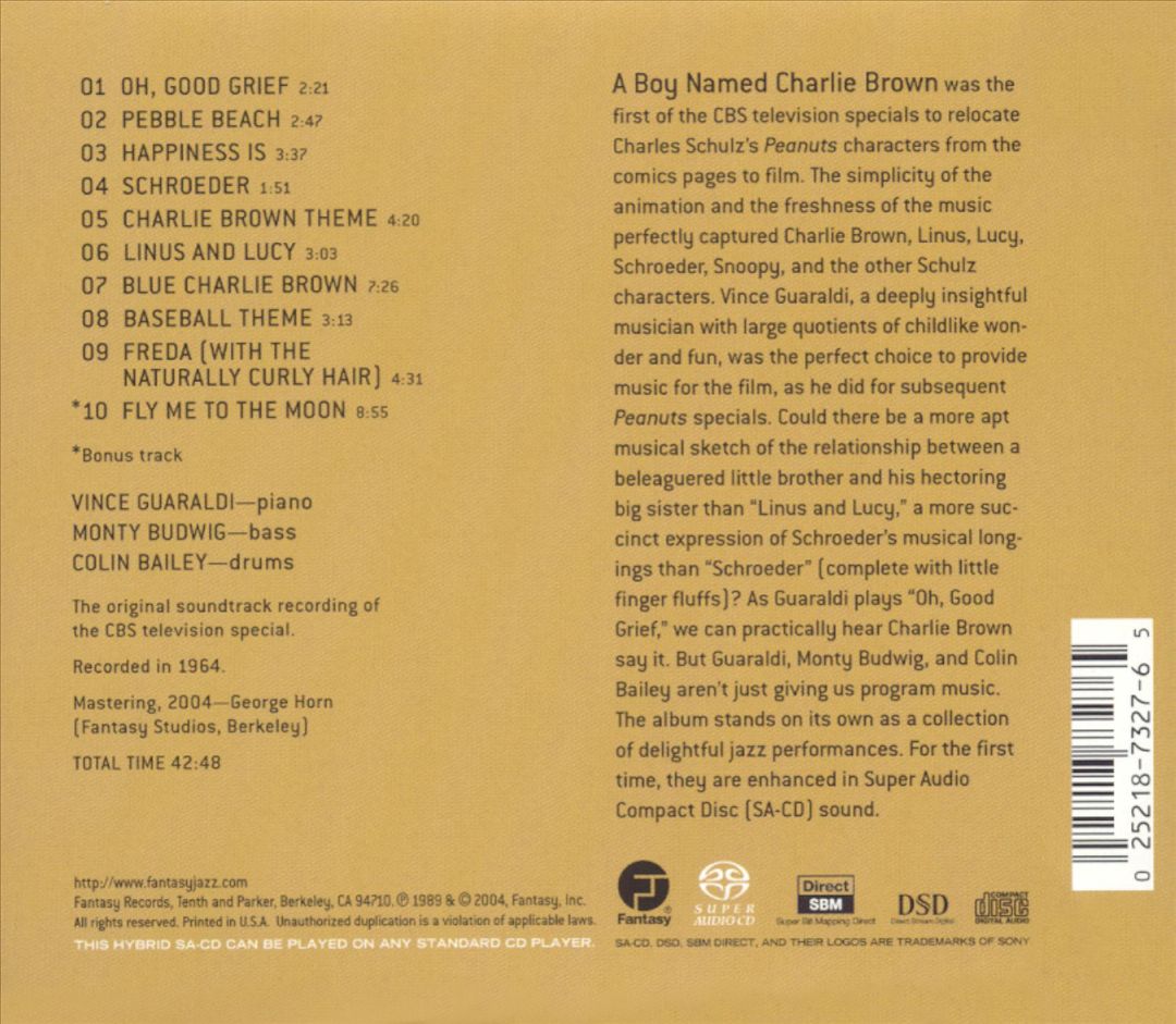 Boy Named Charlie Brown [Original Motion Picture Soundtrack] cover art