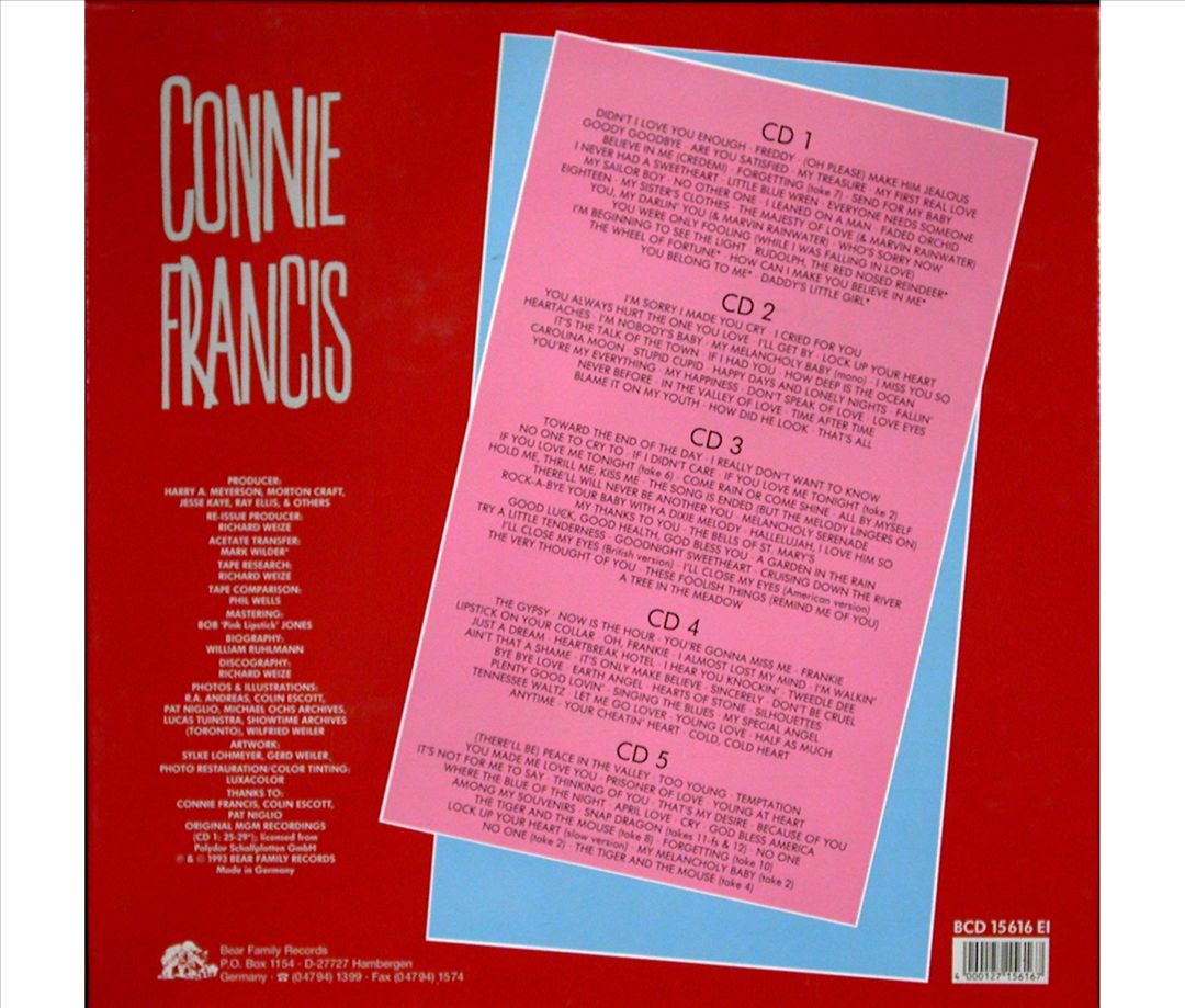 White Sox, Pink Lipstick...And Stupid Cupid: Connie Francis in the 1950s cover art