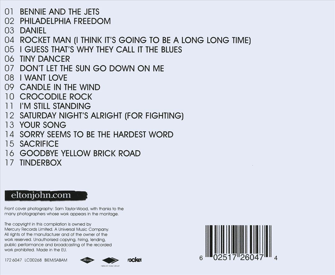 Rocket Man: The Definitive Hits [UK Version] cover art