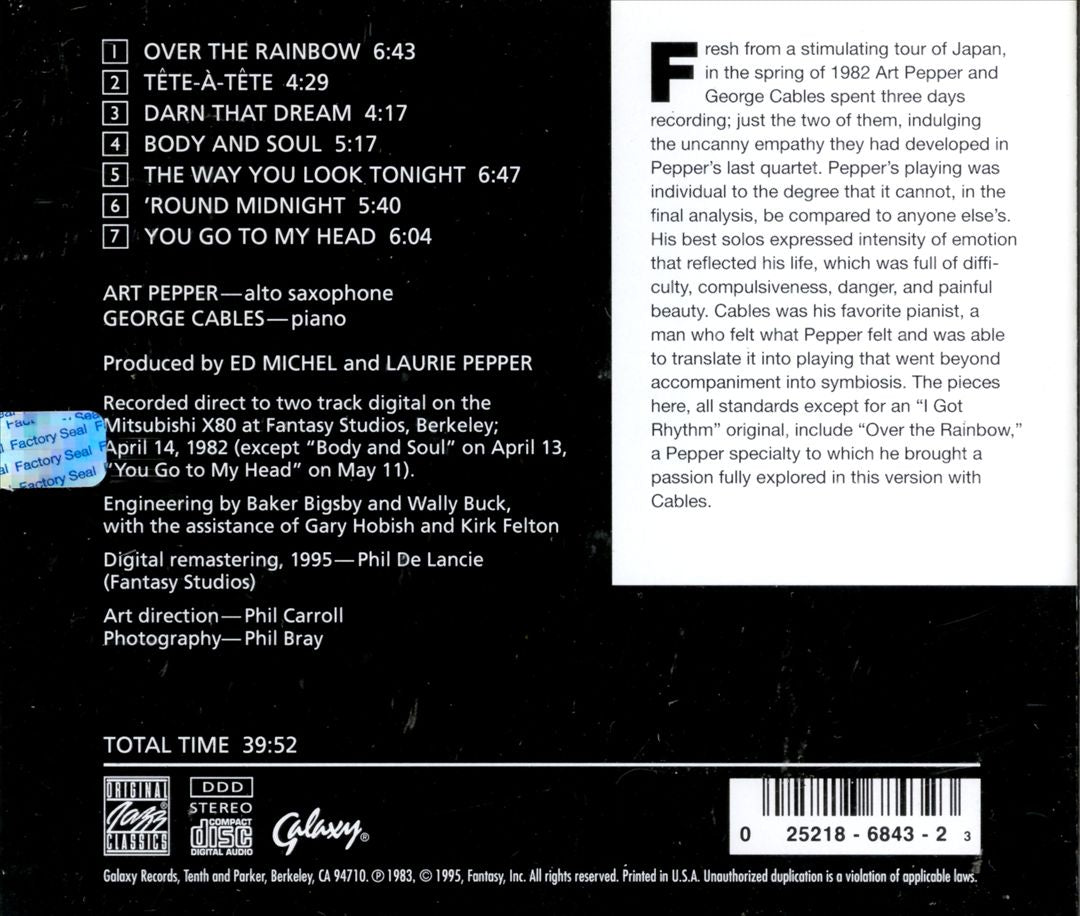Tête-à-Tête cover art