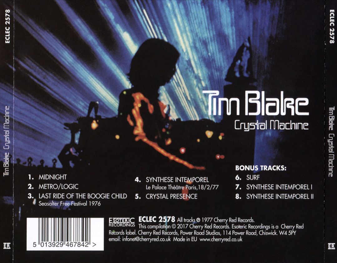 Crystal Machine [Remastered] [Bonus Tracks] cover art
