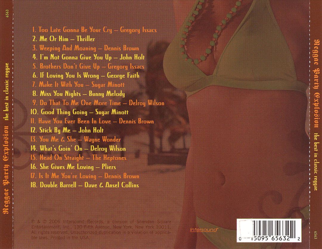 Reggae Party Explosion: The Best in Classic Reggae cover art