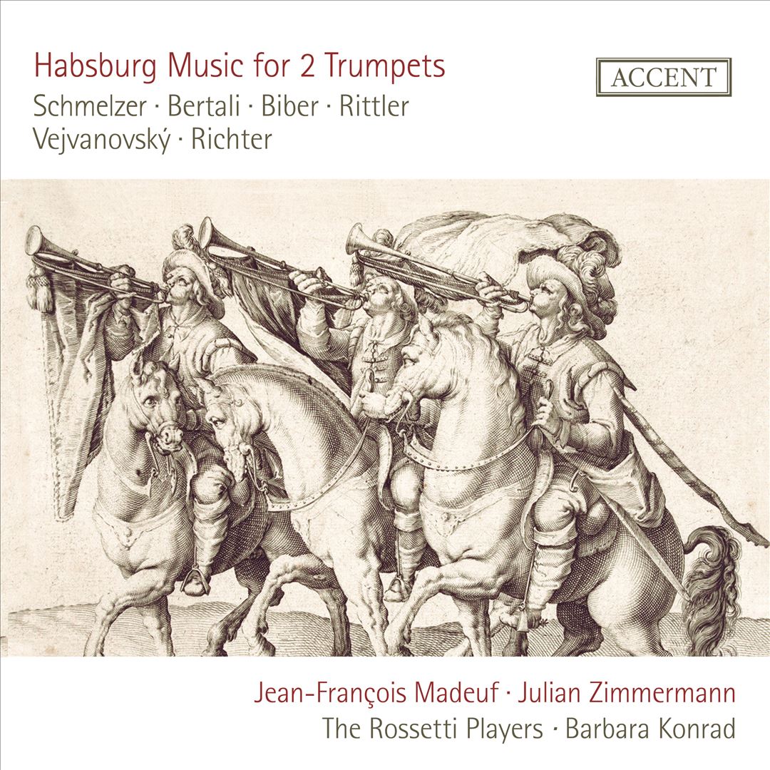 Habsburg Music for 2 Trumpets cover art