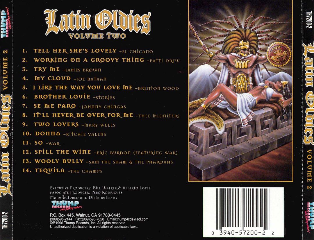 Latin Oldies, Vol. 2 cover art