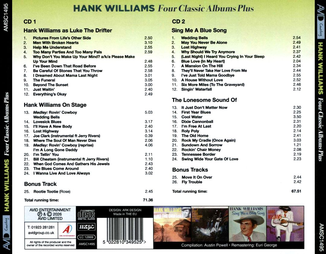 Four Classic Albums cover art