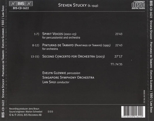 Pinturas de Tamayo: Orchestral Works by Steven Stucky cover art