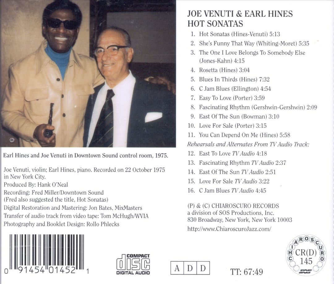 Hot Sonatas cover art
