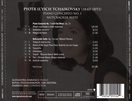 Tchaikovsky: Piano Concerto No. 1; Nutcracker Suite cover art