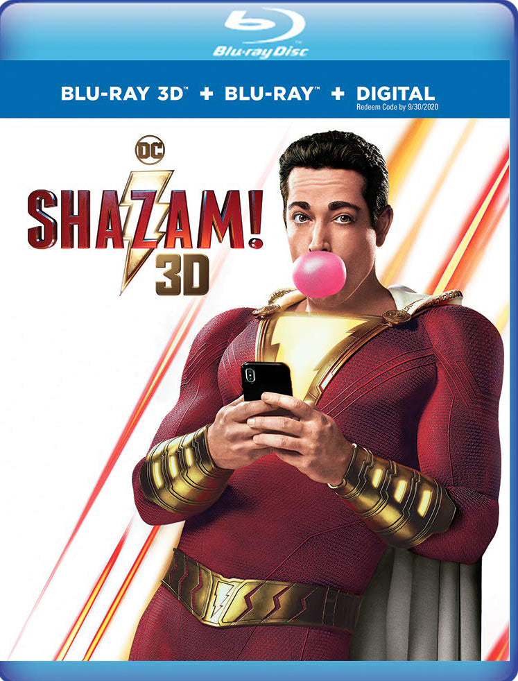 Shazam! [3D] [Blu-ray] cover art