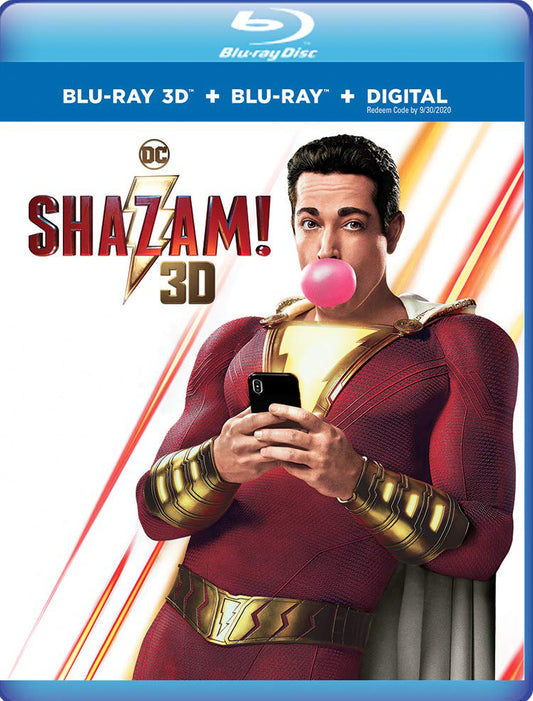 Shazam! [3D] [Blu-ray] cover art