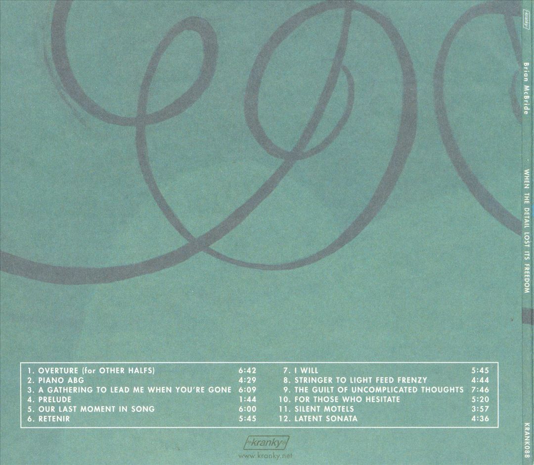 When the Detail Lost Its Freedom cover art