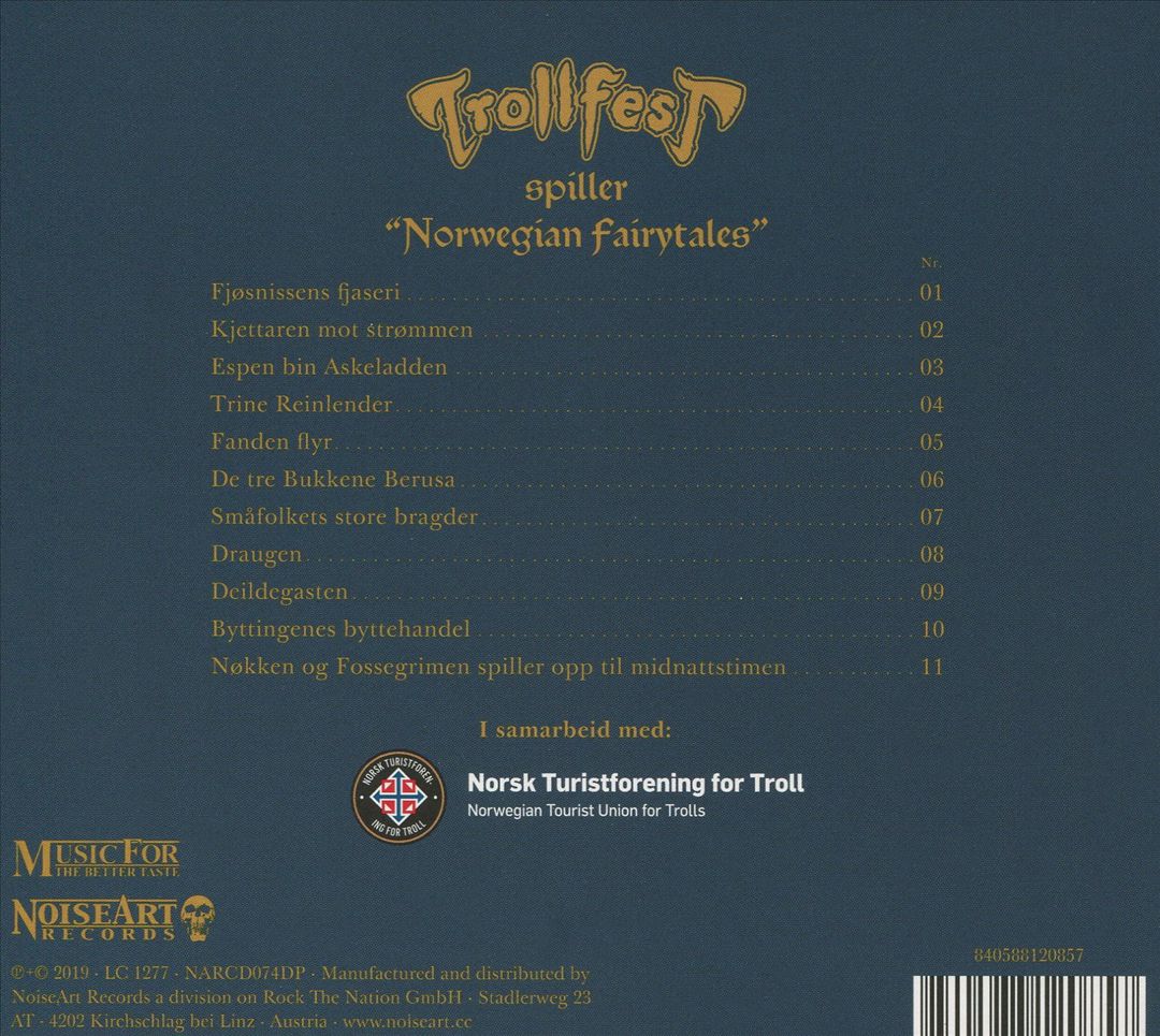 Norwegian Fairytales cover art