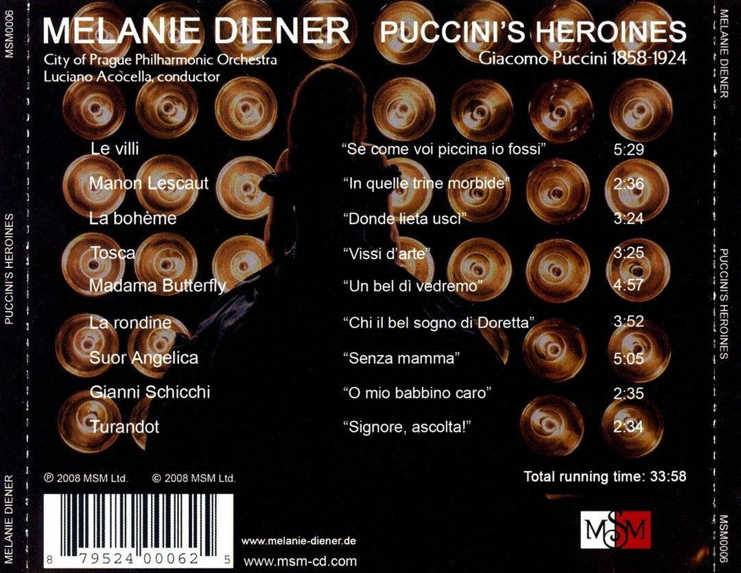 Puccini's Heroines cover art