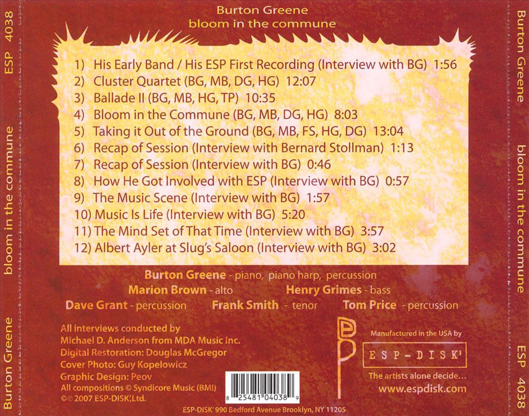 Bloom in the Commune cover art