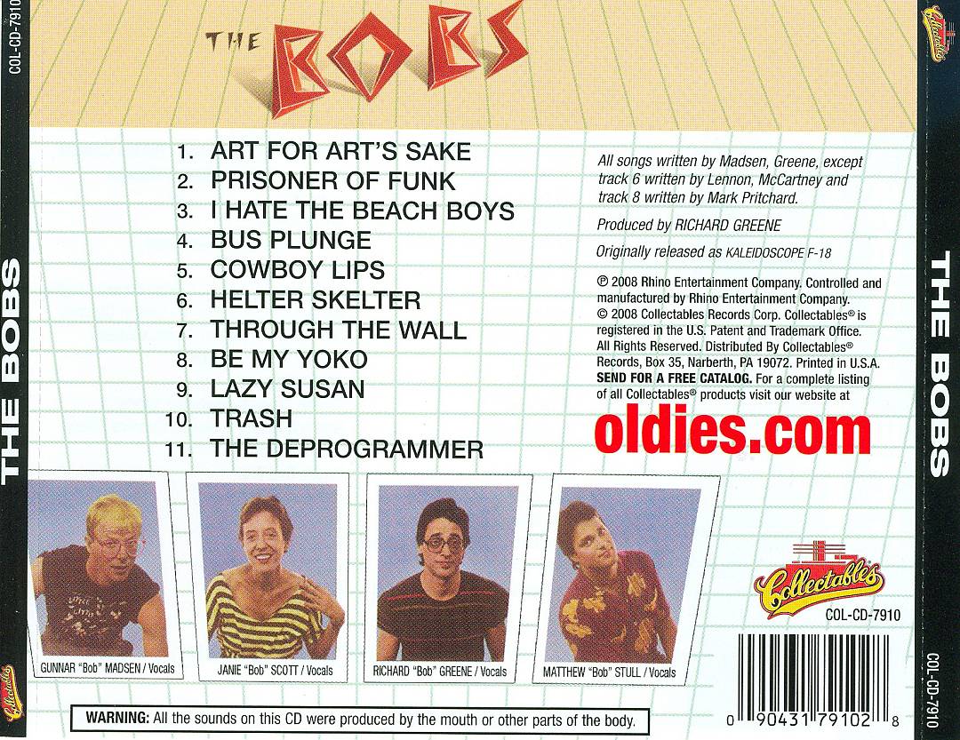 The Bobs [Collectables] cover art