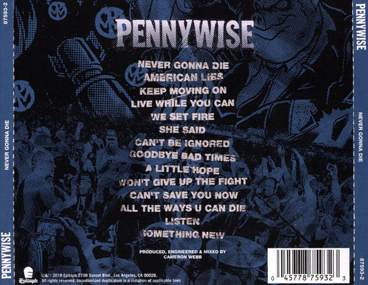 Never Gonna Die cover art
