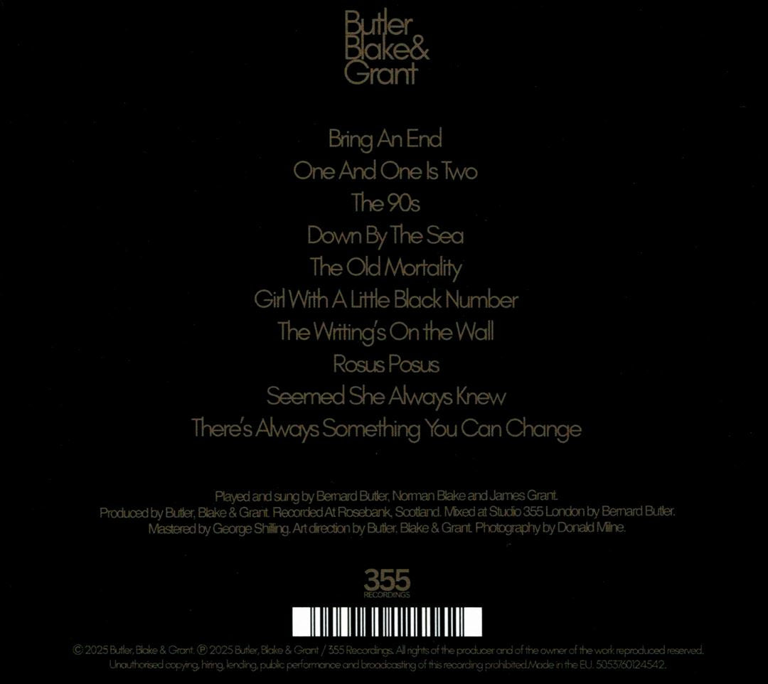 Butler Blake & Grant cover art