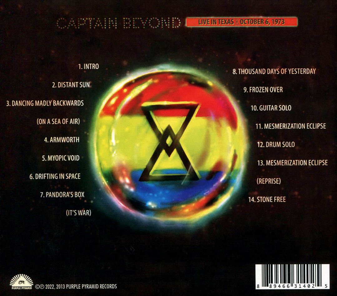 Live in Texas: October 6, 1973 cover art