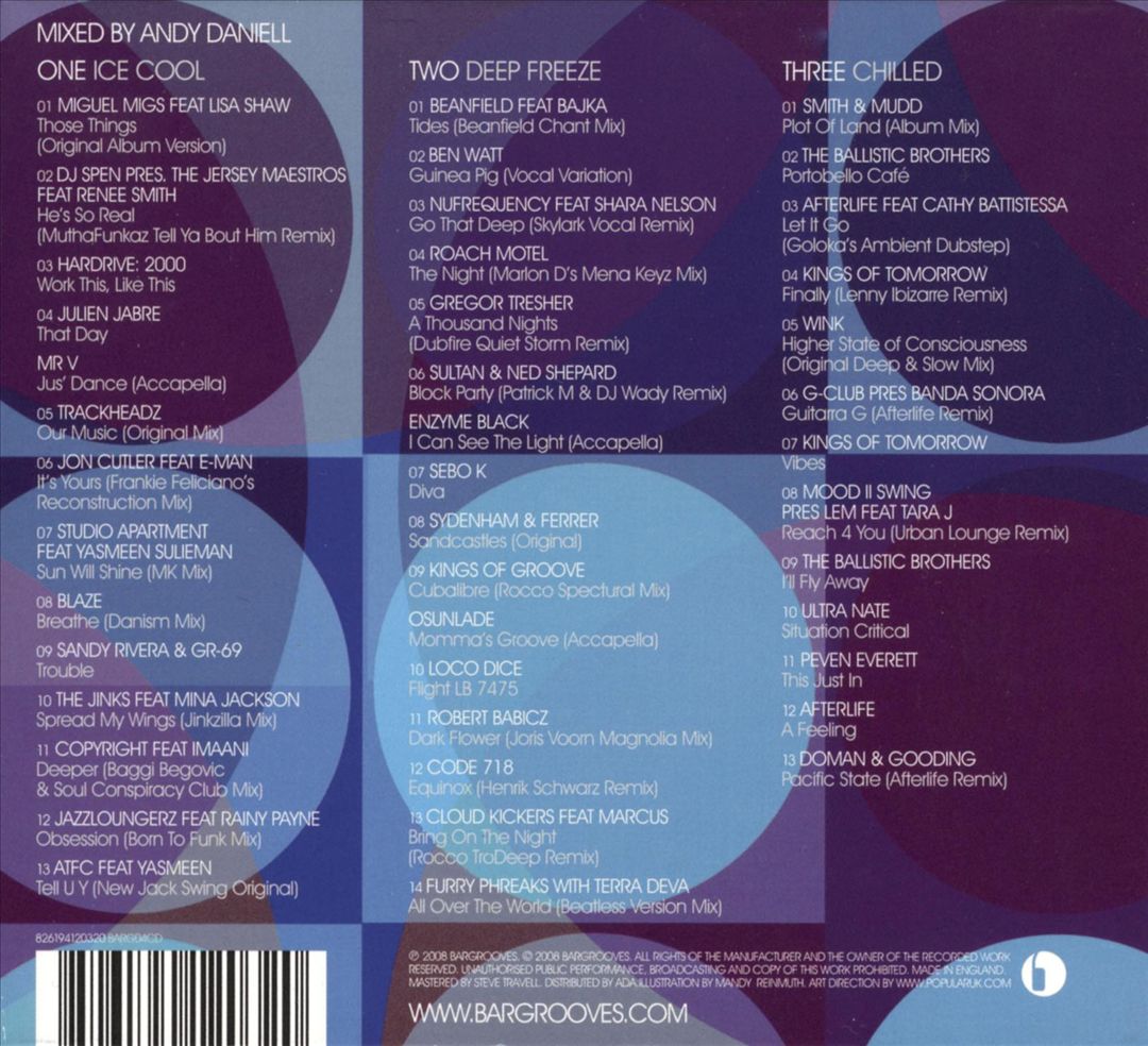 Bargrooves: Over Ice cover art