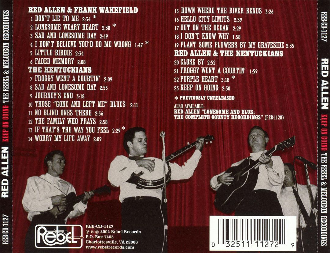 Keep on Going: The Rebel & Melodeon Recordings cover art