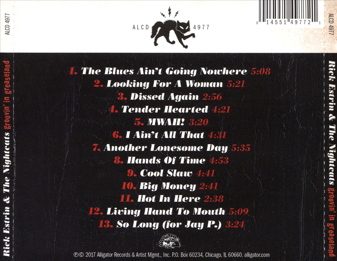 Groovin' in Greaseland cover art