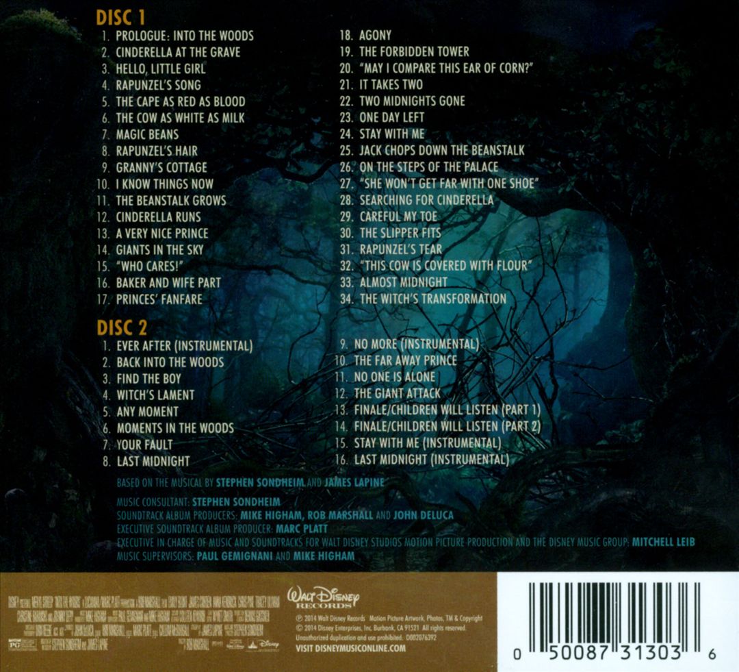 Into the Woods [Original Soundtrack] [Deluxe Edition] cover art
